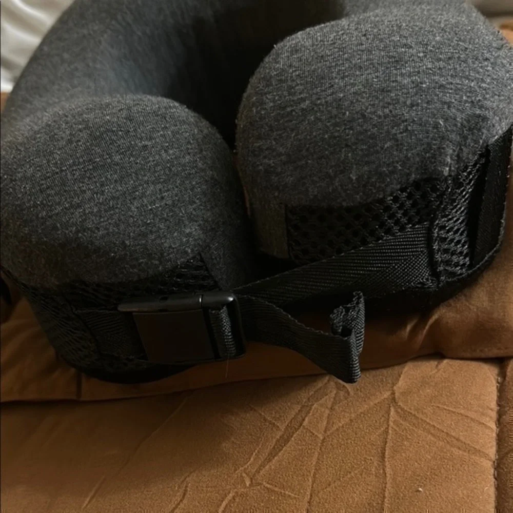 Gray Travel Neck Pillow